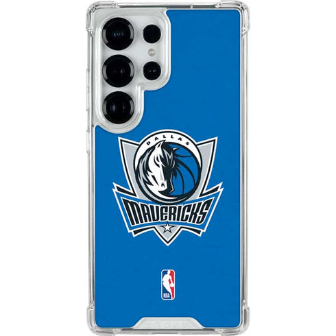 NBA Dallas Mavericks Distressed Galaxy S25 Ultra Clear Case